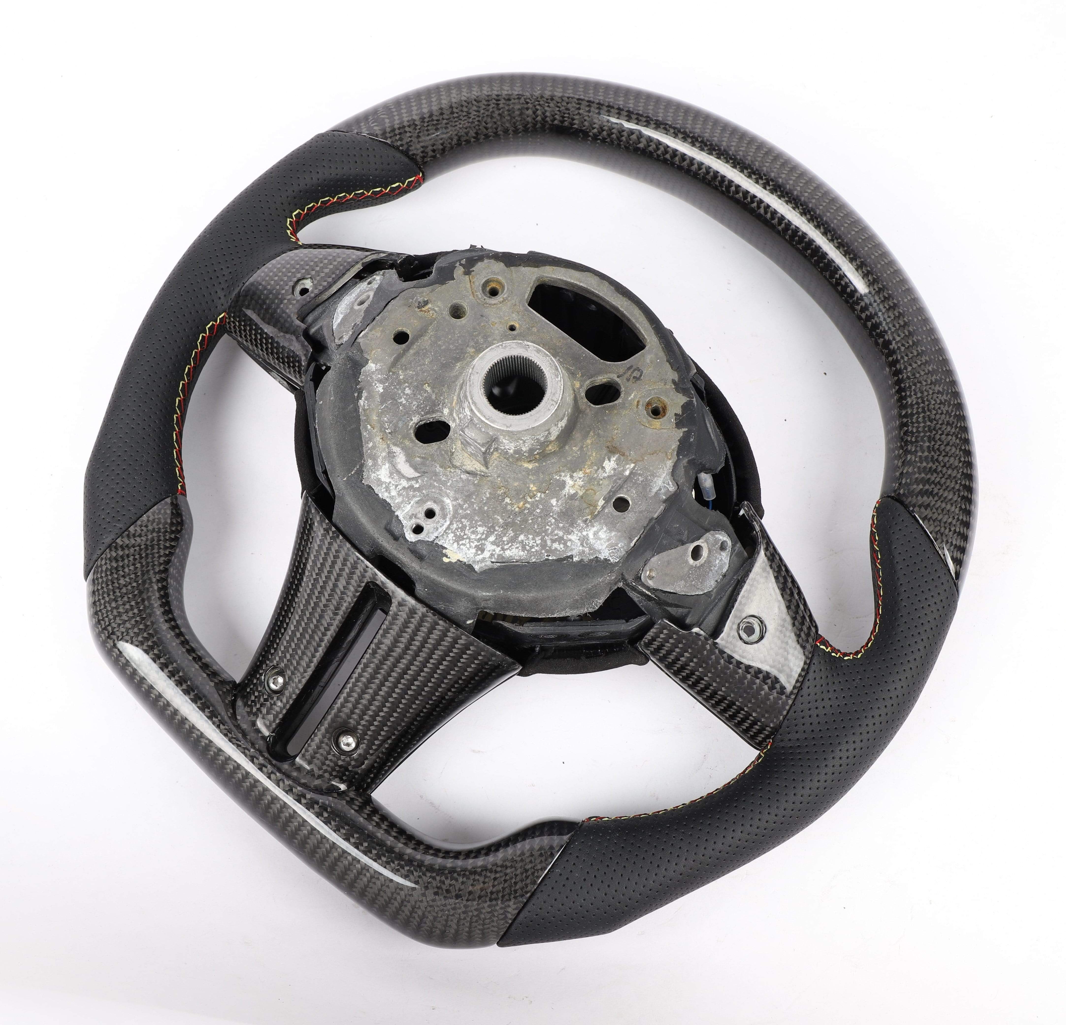 BMW E85 E86 Z4 Carbon Fiber Steering Wheel Replacement - Custom Sporty Design for Enhanced Grip & Style - Perfect for Racing, Drifting & Performance Driving