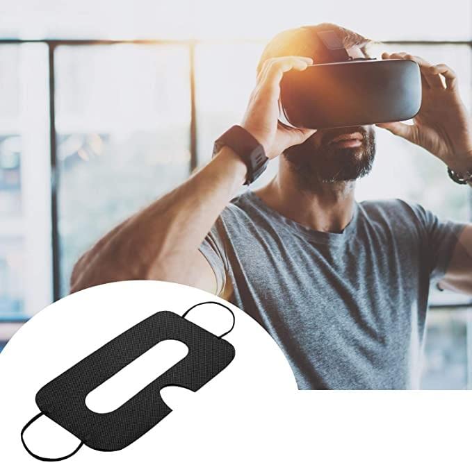 Henoot VR Lens Cover Replacement - Dustproof 3D VR Mask - Universal Non-Woven Fabric - Fits Most VR Headsets & Face Shapes - Perfect for Gaming, Virtual Reality Experiences & Device Protection
