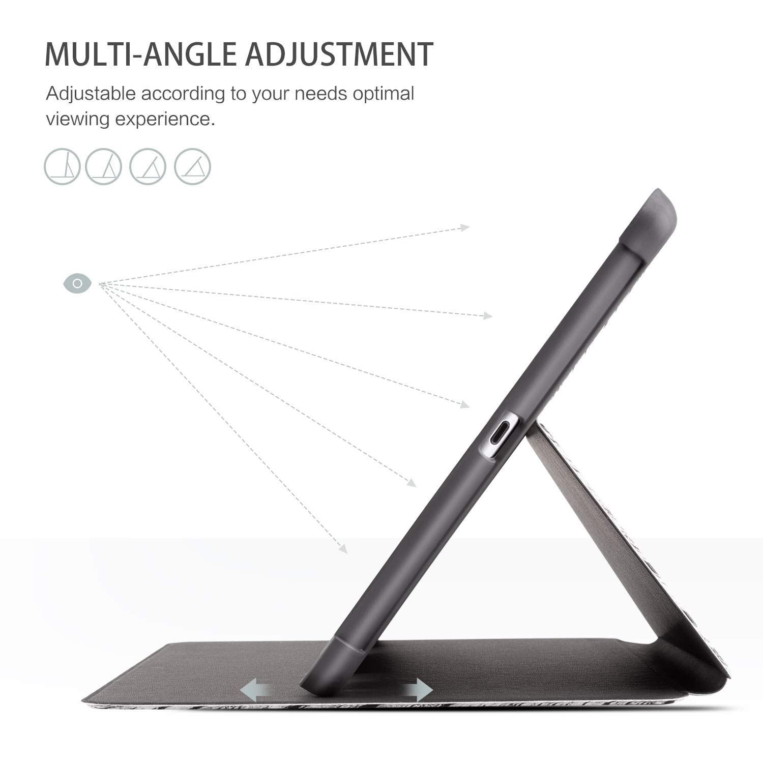 Premium iPad Case Compatible with iPad 9th/7th/8th Gen 10.2