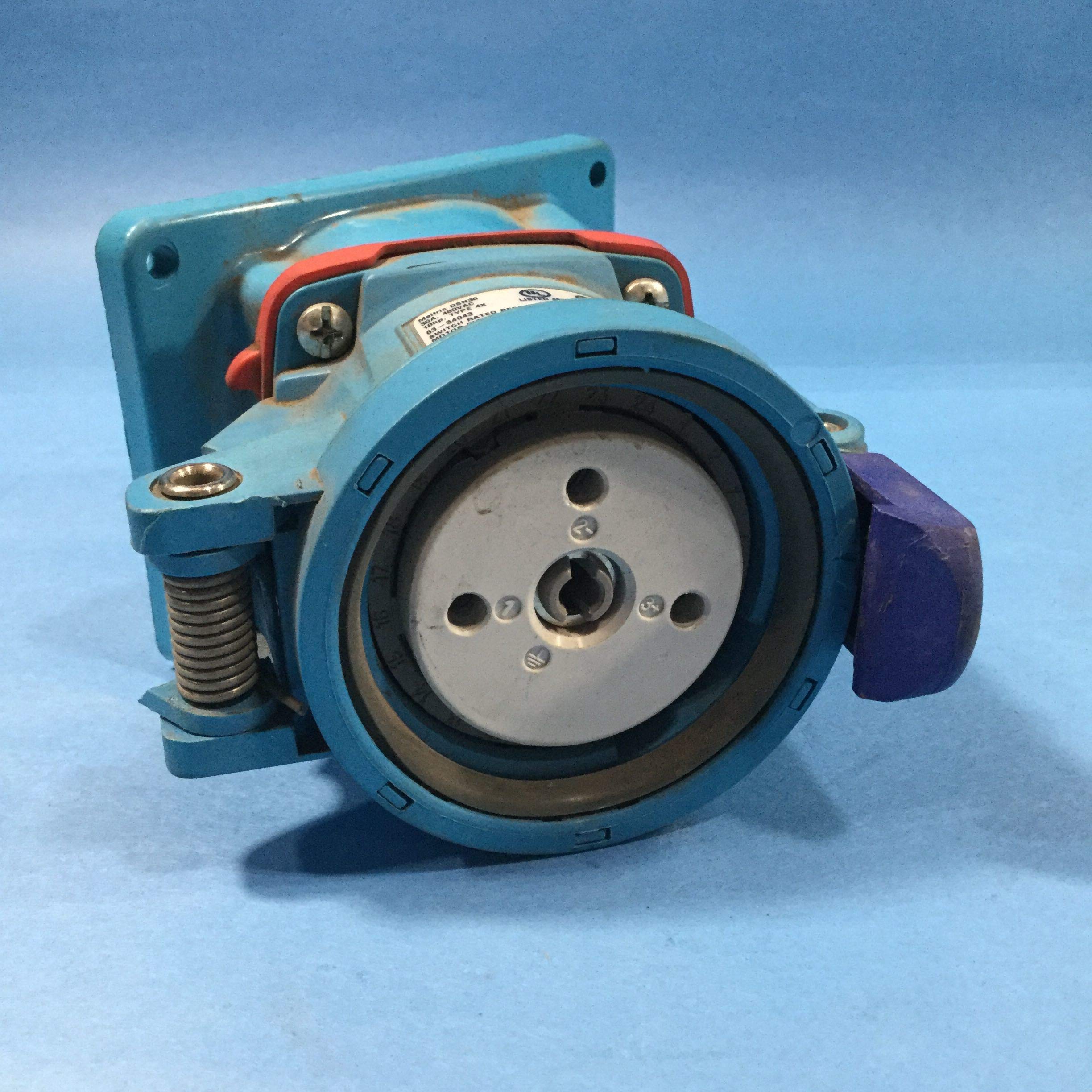 63-34043 DSN30 30 Amp Female Receptacle - Heavy Duty Electrical Connector for Marine, RV, and Industrial Applications