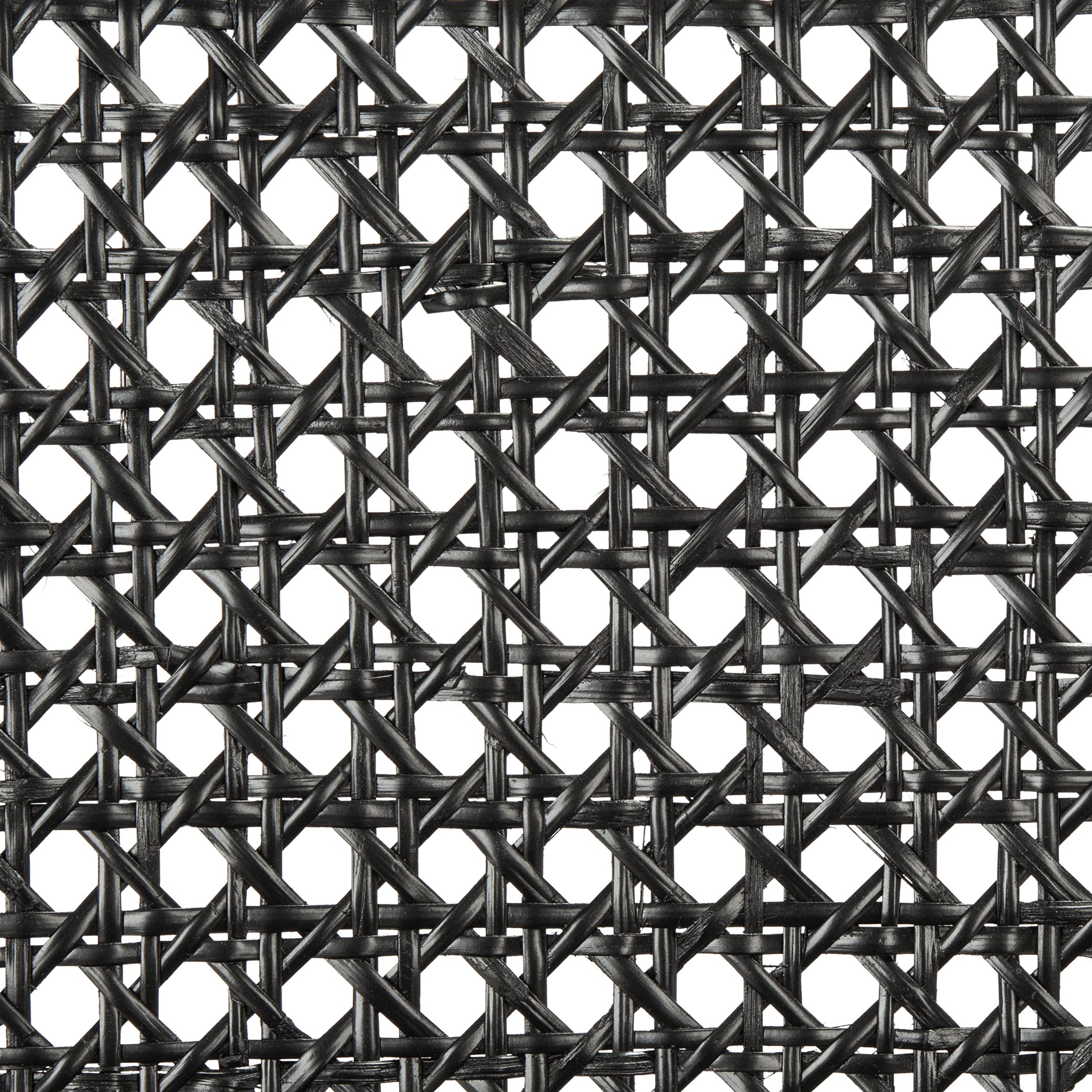 SAFAVIEH Reinhardt Rattan Cushion Dining Chairs (Set of 2) - Fully Assembled Black/Grey Modern Kitchen & Patio Furniture - DCH8800C-SET2 for Indoor Outdoor Dining Room, Breakfast Nook, and Garden Decor