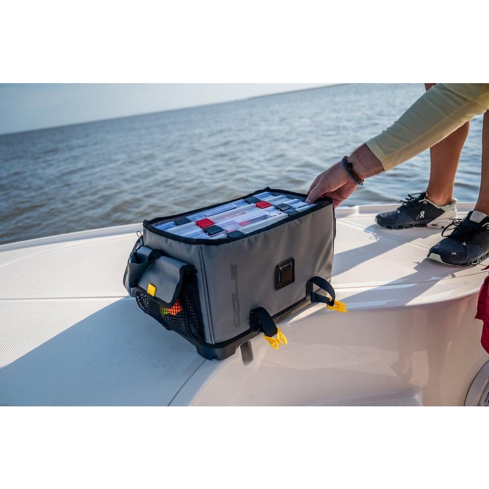 Plano Z Series Tackle Bag - Premium Fishing Gear Storage for Bass, Trout & Saltwater - Waterproof & Durable Tackle Organizer for Boat, Kayak & Shore Fishing