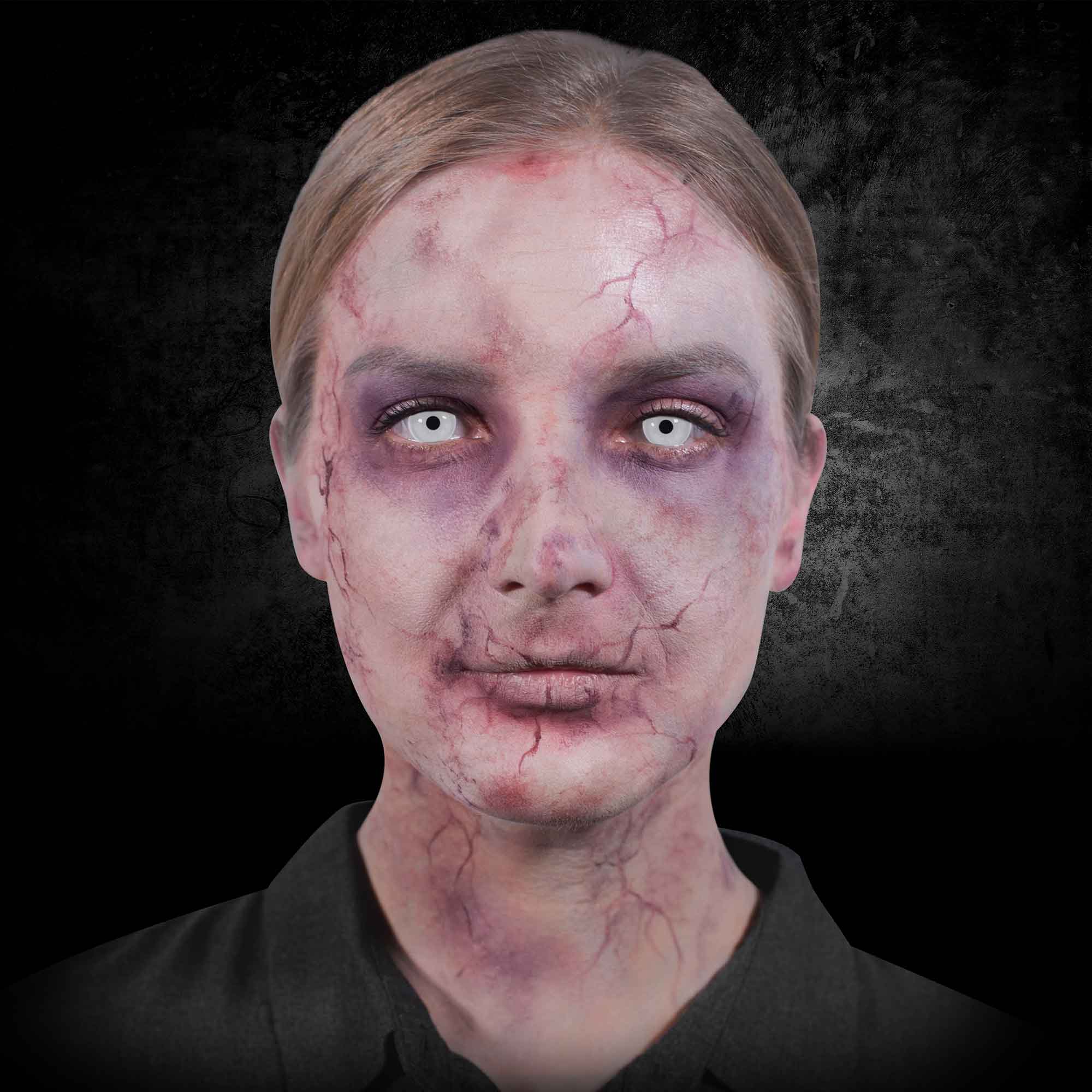 Professional Quick-Drying Death FX Cream Makeup Palette - Halloween, Cosplay & Special Effects Makeup Kit for Theater & Film
