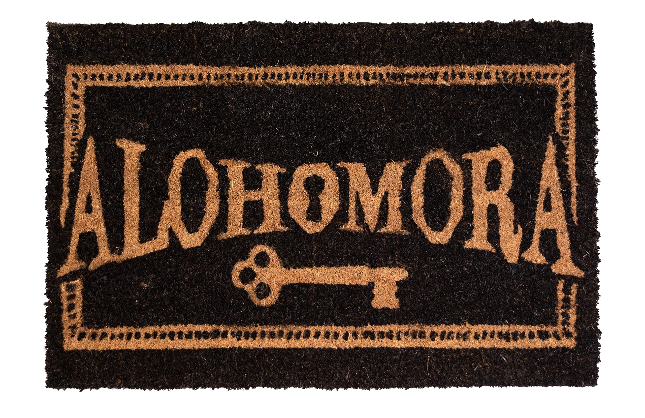 Harry Potter Official Alohomora Doormat by SD Toys - Non-Slip Welcome Mat for Wizards & Muggles - Perfect for Home, Dorm, or Office Entrance Decor