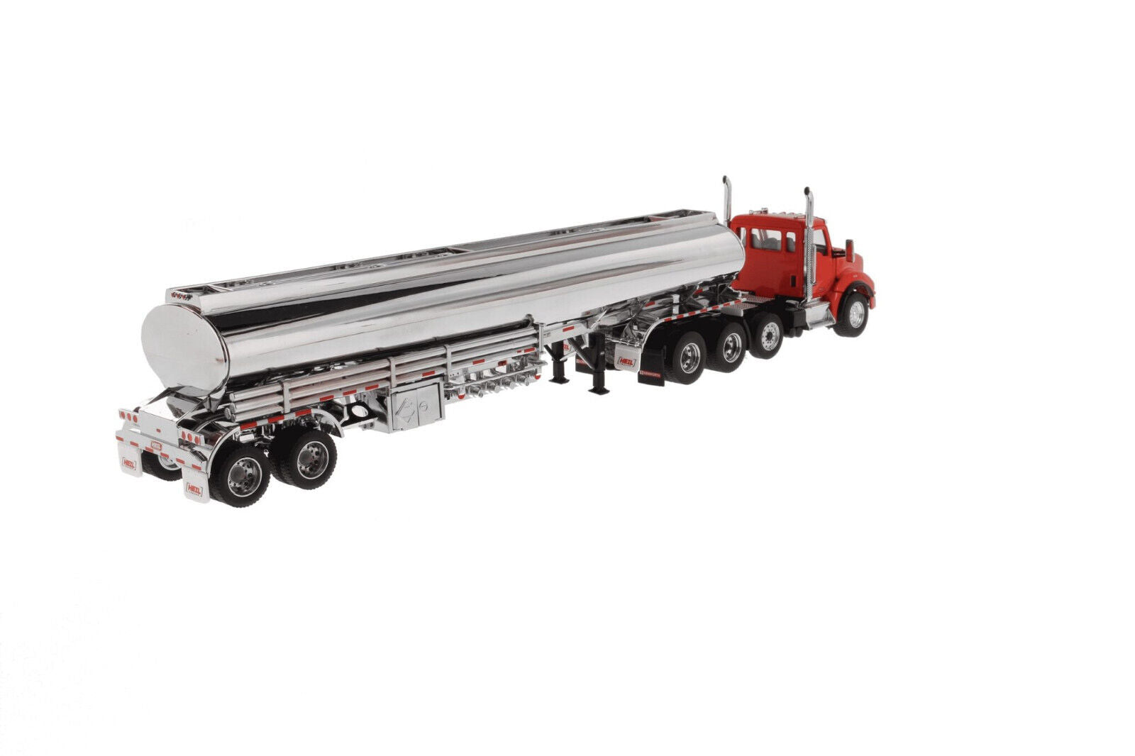 1/50 Scale Kenworth T880S SBFA Truck with Heil FD9300 Tanker Trailer Diecast Model - Collectible Semi Truck for Display, Gifts & Truck Enthusiasts