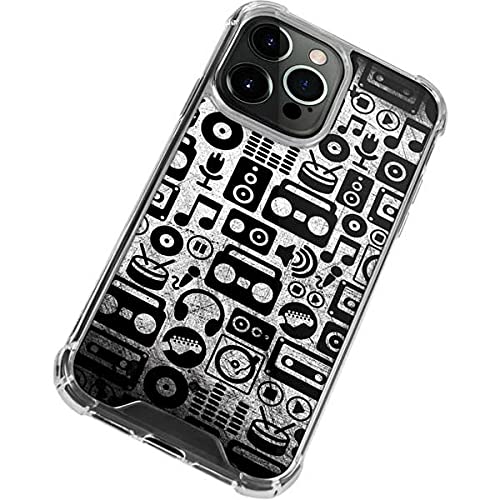 Skinit Clear Phone Case for iPhone 13 Pro - Music Themed Protective Cover | Slim Fit, Scratch Resistant | Perfect for Concerts, Parties & Music Lovers