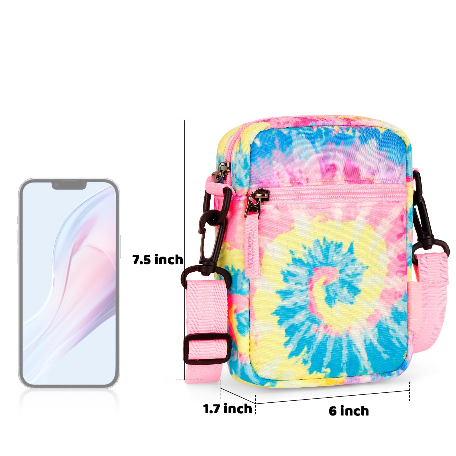 Choco Mocha Kids Crossbody Purse for Girls Age 8-12 - Stylish Mini Handbag for School, Travel & Birthday Gifts | Trendy Fashion Accessory for Little Girls