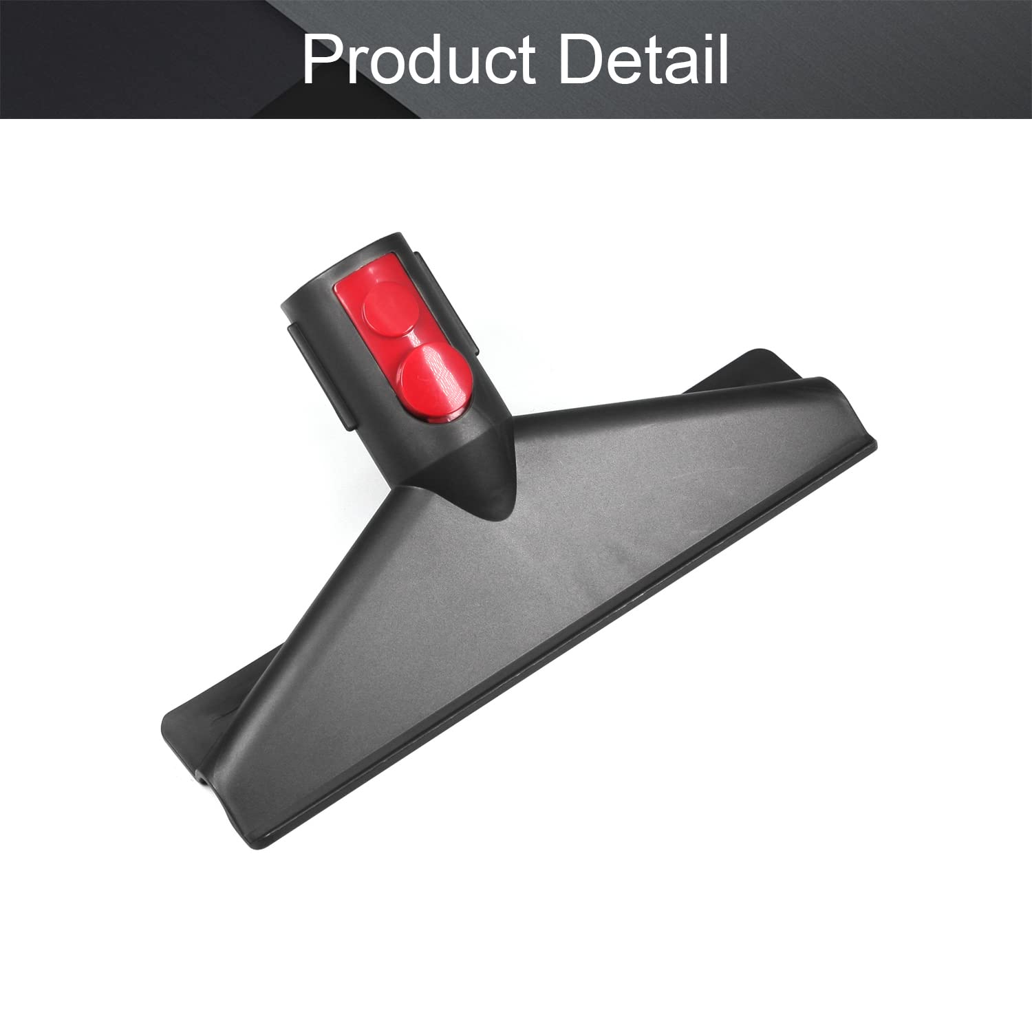 Othmro 1Pcs 190mm Plastic Gray Vacuum Cleaner Crevice Tool - Quick Release Nozzle Head for Home Cleaning | Compatible with Most Vacuums | Perfect for Tight Spaces, Mattress Edges & Furniture Gaps