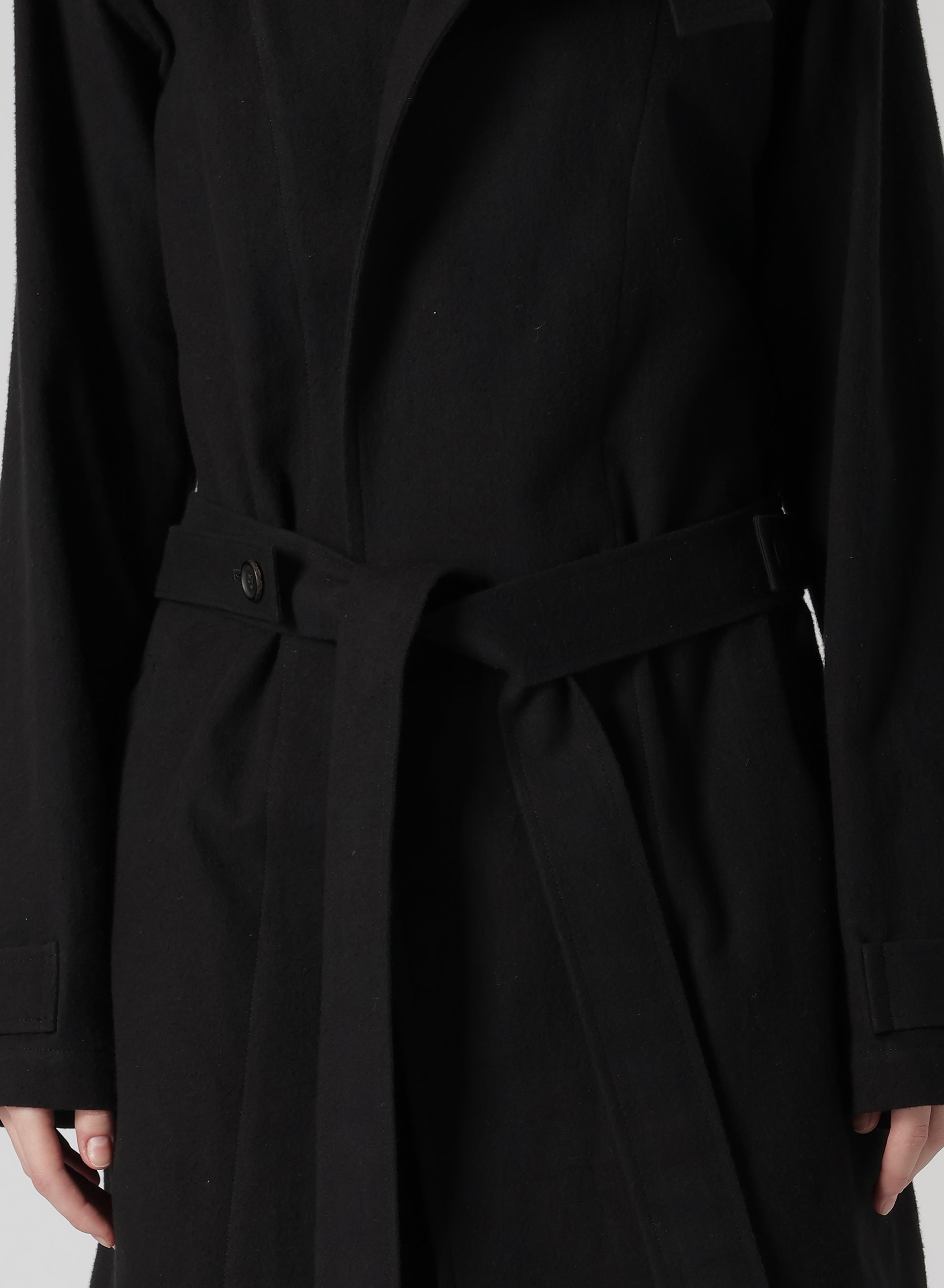 Men's Cotton Flannel Belted Jacket - Warm & Stylish Winter Coat for Outdoor Activities, Casual Wear & Layering