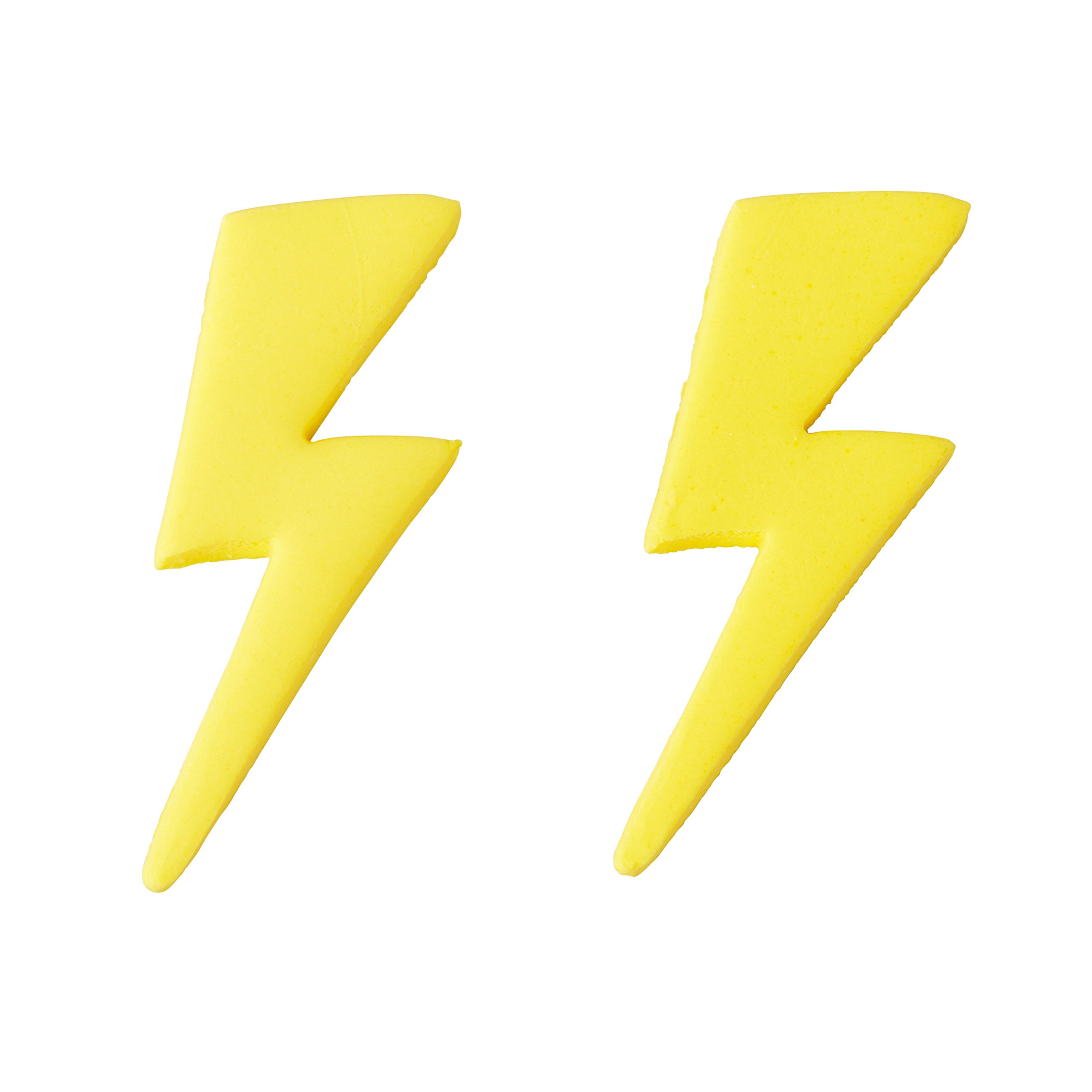 ROSANNA PANSINO by Wilton Lightning Bolt Icing Decorations - 12-Pack Cupcake Toppers for Birthday Cakes, Party Desserts & Baking Decorations