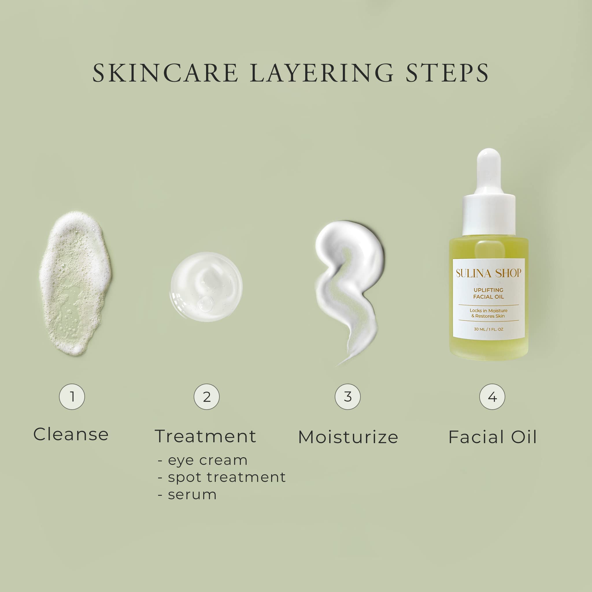 Nourishing Facial Oil with Argan, Grapeseed & Sunflower Seed Oils - Hydrating & Softening Skin Treatment for Dry & Dull Skin | Perfect for Night Routine & Daily Moisturizing