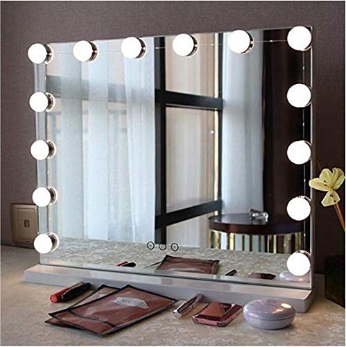 Hollywood LED Vanity Mirror Lights Kit - Dimmable Makeup Mirror Lights for Dressing Room (10 Bulbs, USB)