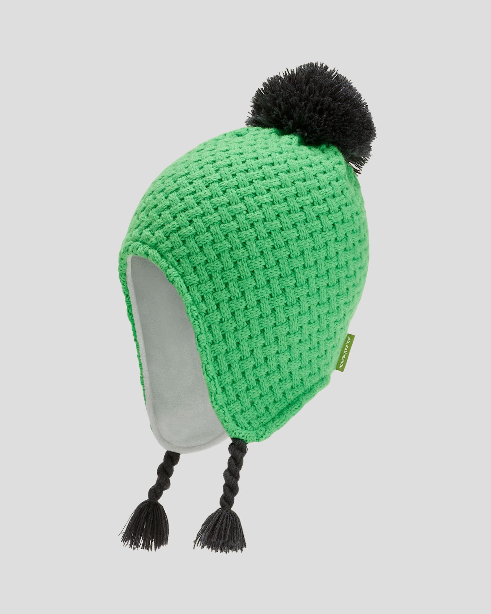 Kids' Whistler Beanie Hat with Lizard Design - Warm Winter Knit Cap for Boys & Girls - Perfect for Outdoor Play, Skiing, and Cold Weather Adventures