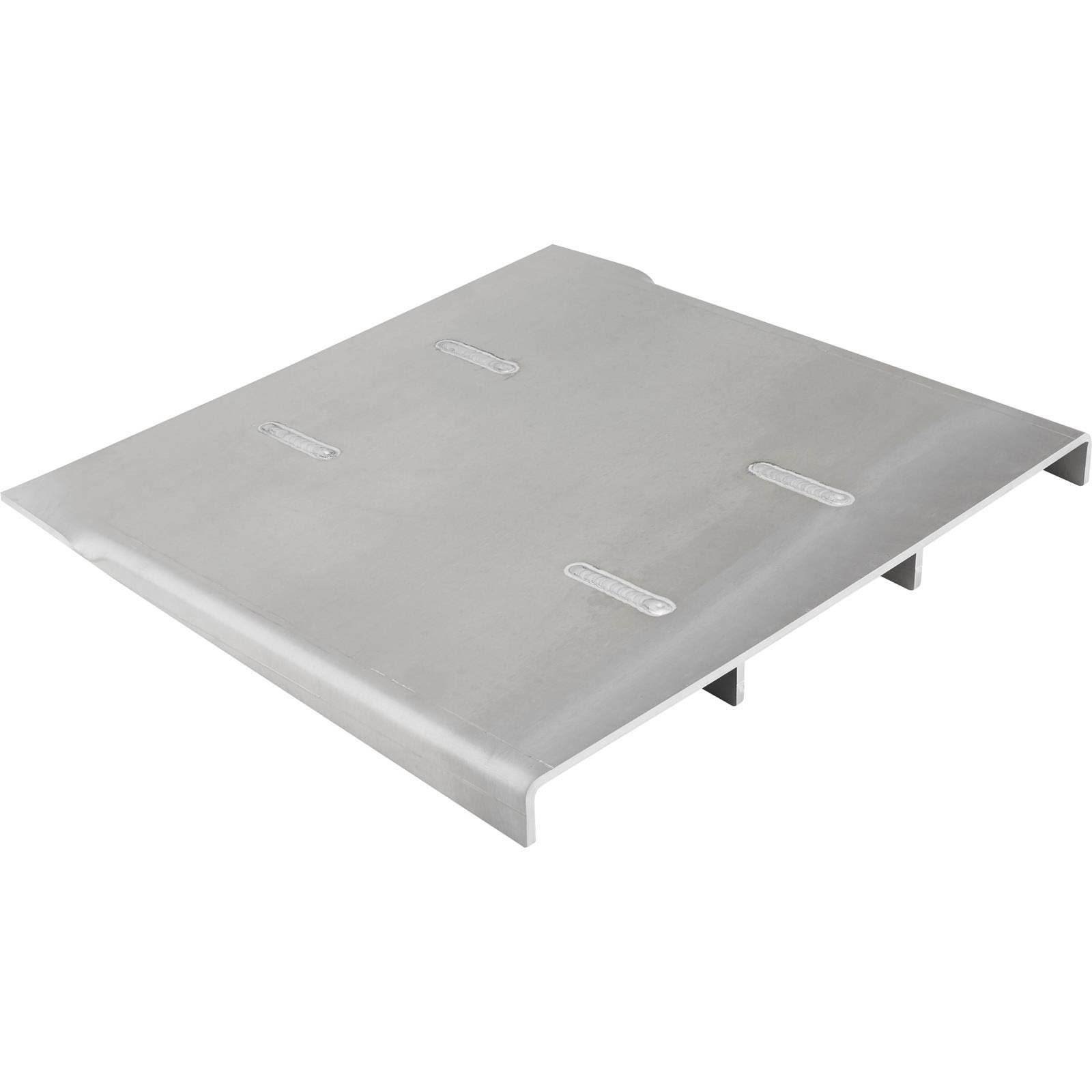 15 Inch Aluminum Ramps for Low-Profile Scale Pads - Heavy Duty Set of 4 - Perfect for Truck Weighing, Vehicle Maintenance & Garage Use