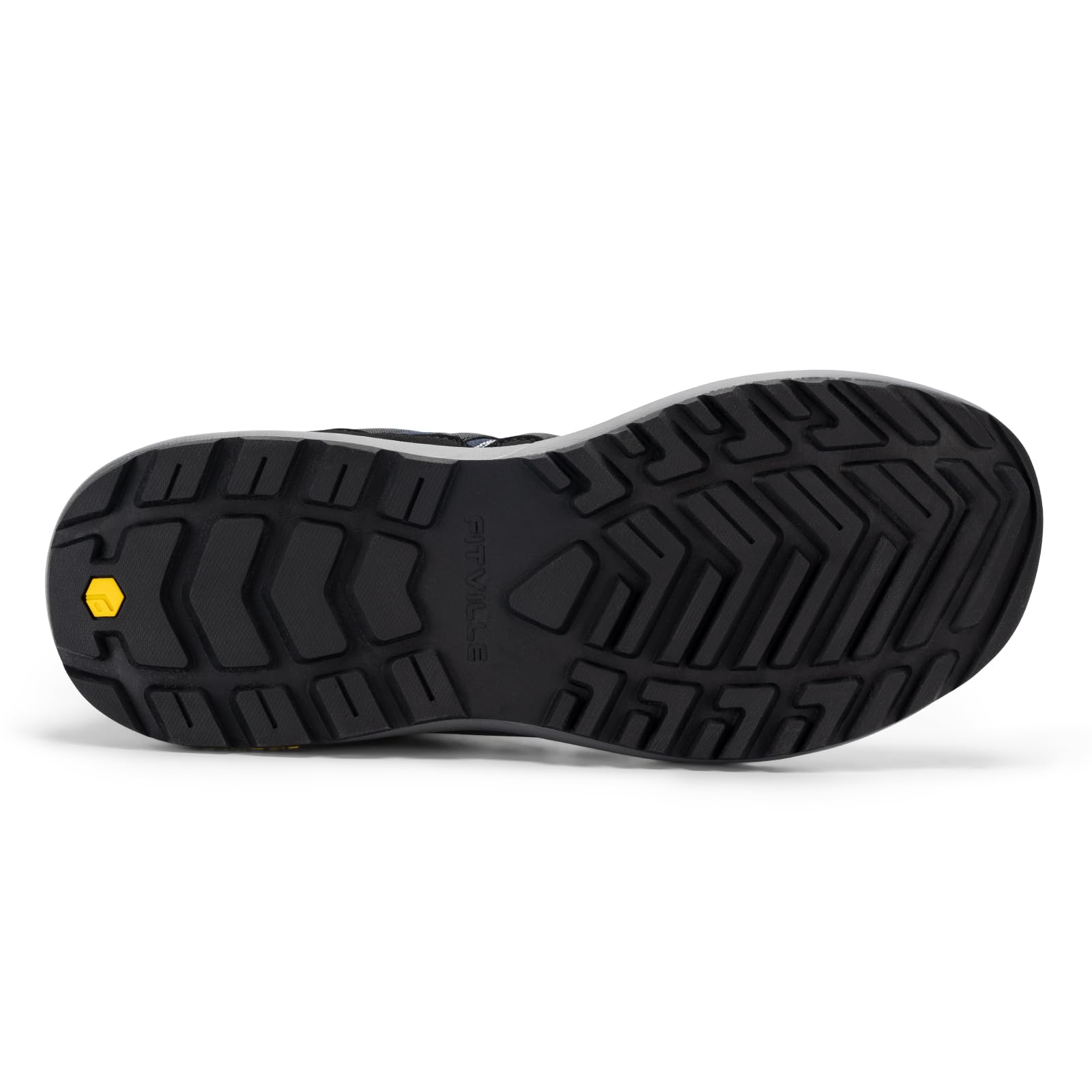 FitVille Wide Hiking Shoes for Women - Arch Support Outdoor Work Shoes & Trekking Sneakers | Heel Pain Relief | Perfect for Hiking, Trail Walking & Outdoor Adventures