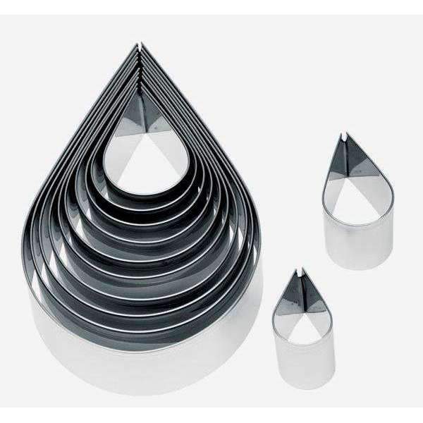 Premium Plain Tear Drop Cutters Set - Professional Craft & DIY Tool for Resin, Clay, and Jewelry Making - Perfect for Artists, Hobbyists, and Home Decor Projects