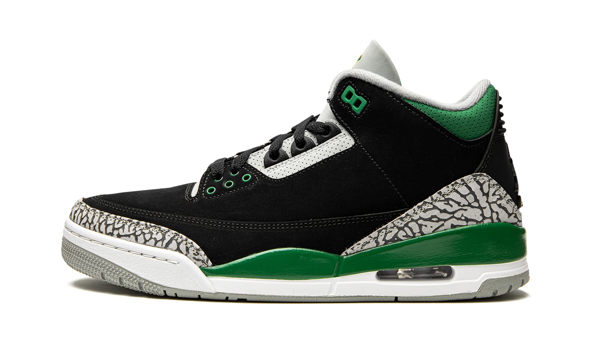Jordan Men's Air Jordan 3 Retro CT8532-030 Pine Green Basketball Shoes Size 8.5 - Classic Sneakers for Streetwear & Casual Style