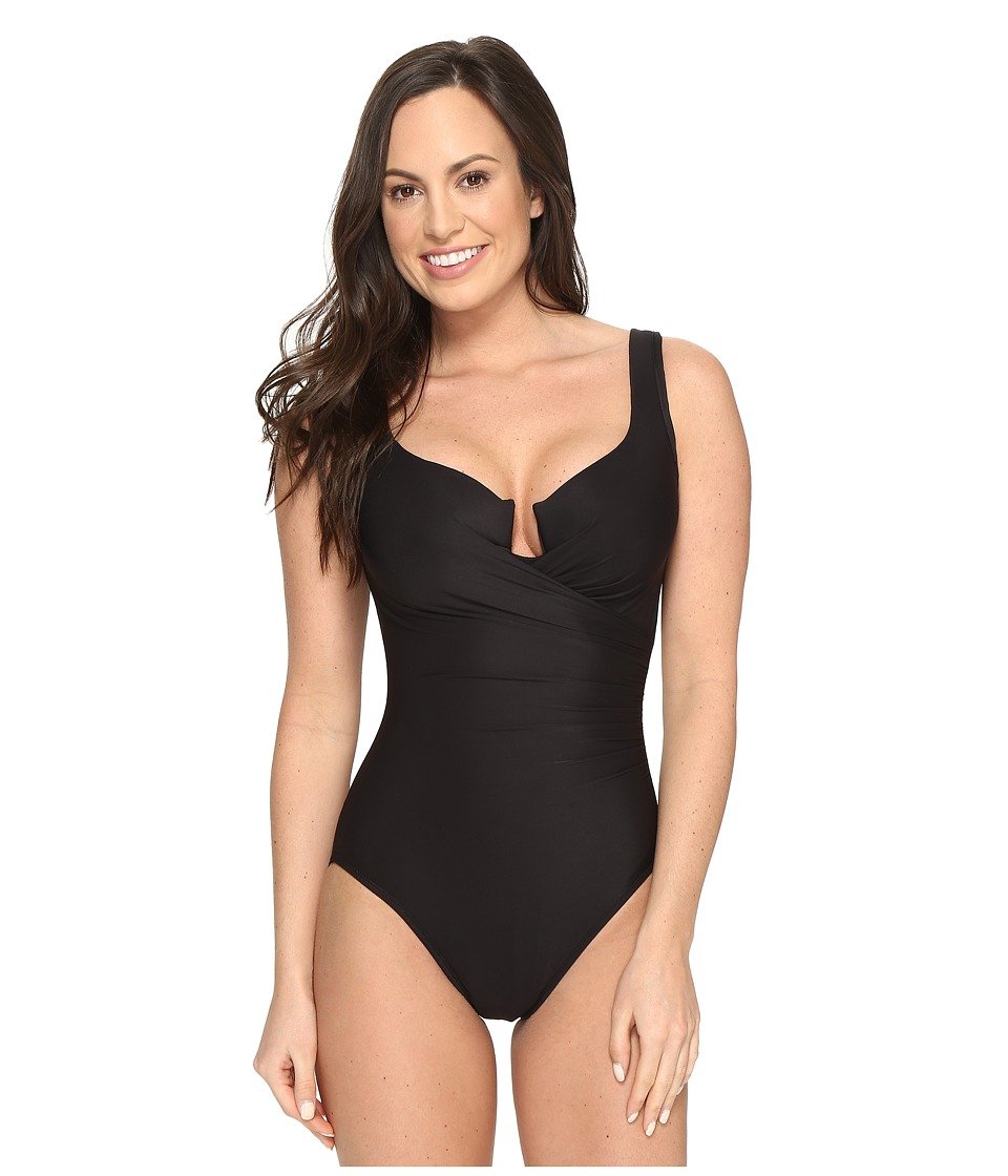 Miraclesuit Women's Underwire Swimsuit - Slimming One Piece Bathing Suit with Built-in Bra for Beach, Pool & Vacation | Plus Size Options Available