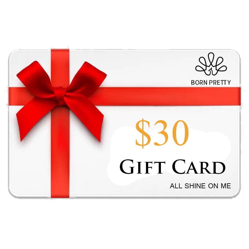 BORN PRETTY Gift Card - Perfect for Birthday, Anniversary & Holiday Gifts | Online Beauty & Nail Art Shopping Voucher