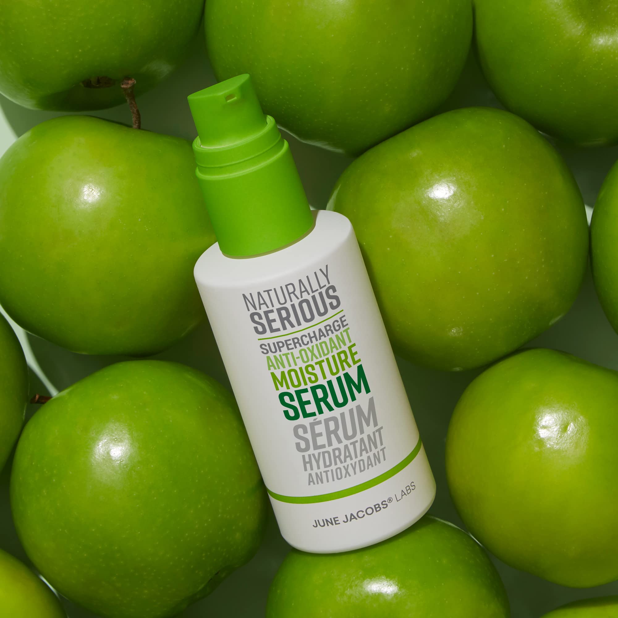 Naturally Serious Supercharge Anti-Oxidant Moisture Serum - Hydrating Face Serum with Hyaluronic Acid for Dry Skin | Vegan & Cruelty-Free Skincare | Perfect for Daily Hydration & Anti-Aging Routine