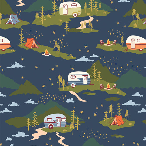 Happy Camper Campfire Stories Book - Outdoor Adventure Tales for Kids & Family - Perfect for Camping Trips, Storytelling & Bonding Around the Fire