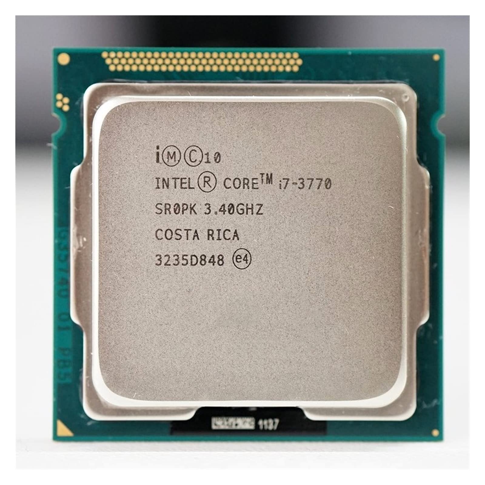 Intel Core i7-3770 3.4GHz Quad-Core LGA 1155 Desktop Processor (No Fan Included) - 100% Tested & Working - Perfect for Gaming PCs, Workstations & Home Office Computers