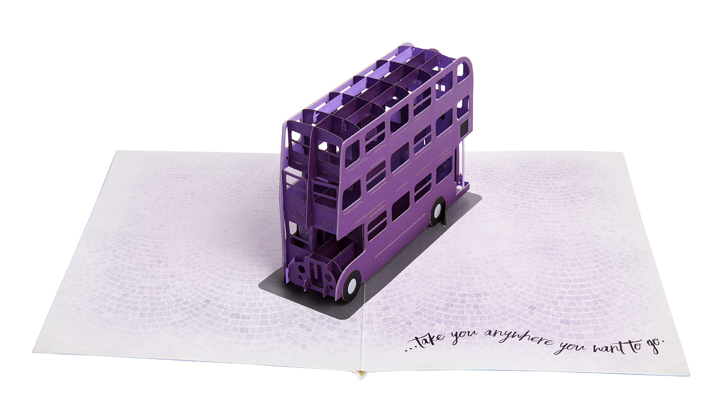 Harry Potter Knight Bus 3D Pop-Up Birthday Card - Magical Wizarding World Gift for Fans, Collectors & Party Decorations - Perfect for Birthdays, Anniversaries & Special Occasions