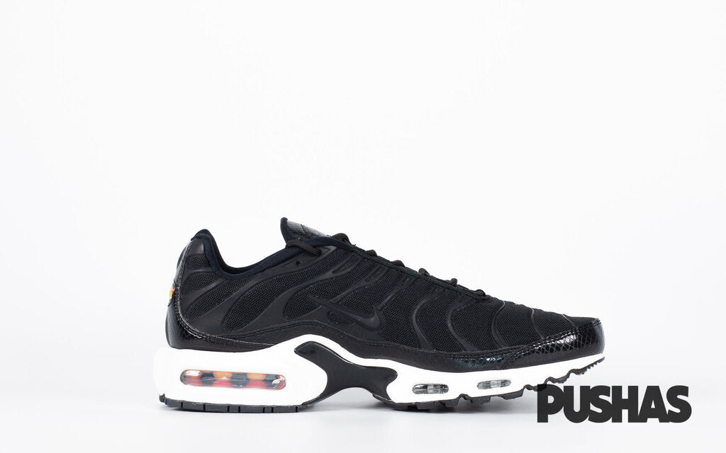 Nike Air Max TN Plus SE 'Black Snakeskin White' Women's Running Shoes (2021) - Lightweight Cushioned Sneakers for Gym Workouts & Street Style Fashion