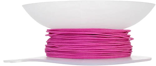 1mm Strawberry Pink Knotting Cord - 50 Yards for Jewelry Making, DIY Crafts, and Macrame - Perfect for Bracelets, Necklaces, and Home Decor