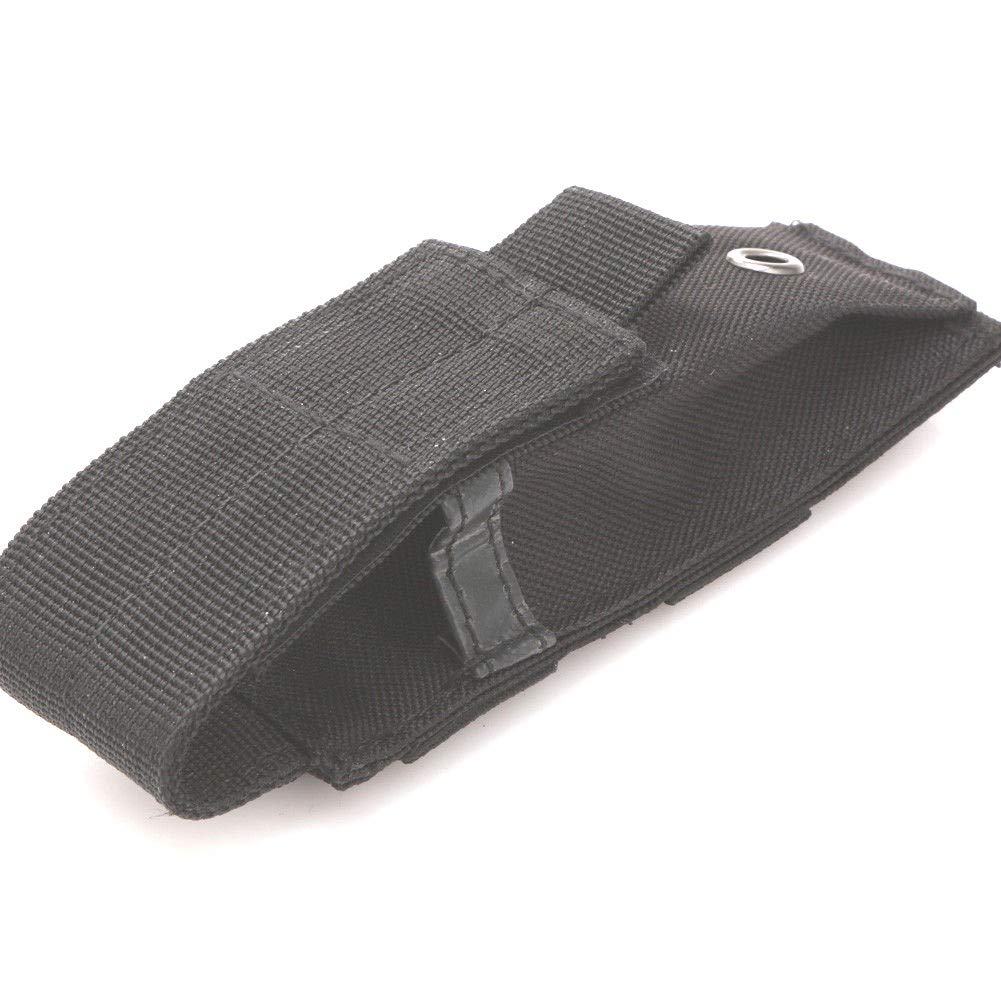 EXPLORER Tactical Velcro & MOLLE Single Pistol Magazine/Knife Pouch - Durable Military-Grade EDC Accessory for Hunting, Airsoft & Outdoor Adventures