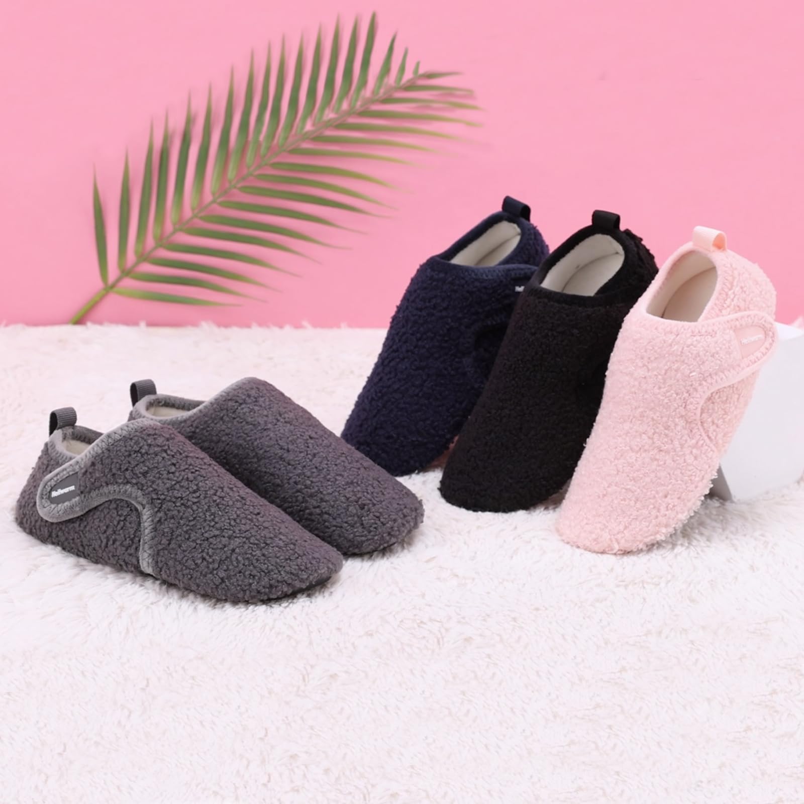 Kids Winter Warm Indoor Slippers - Lightweight House Shoes for Toddlers & Children | Cozy Bedroom Slippers, Barefoot Socks for Home, School & Playtime (Toddler/Little Kid/Big Kid)