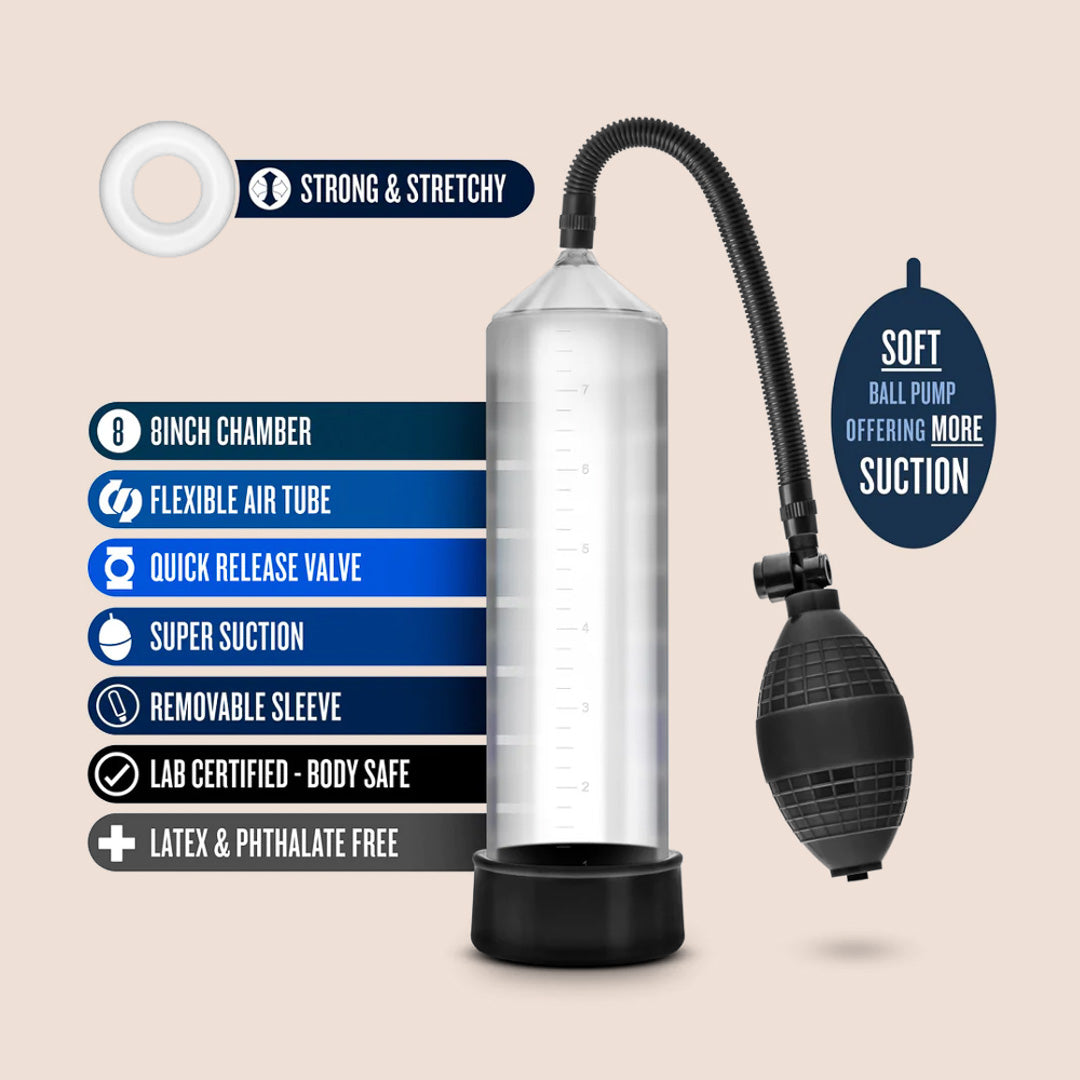 Performance VX101 Male Enhancement Pump for Men – Beginner Friendly Penis Pump for Improved Size & Stamina | Use at Home for Discreet & Effective Results