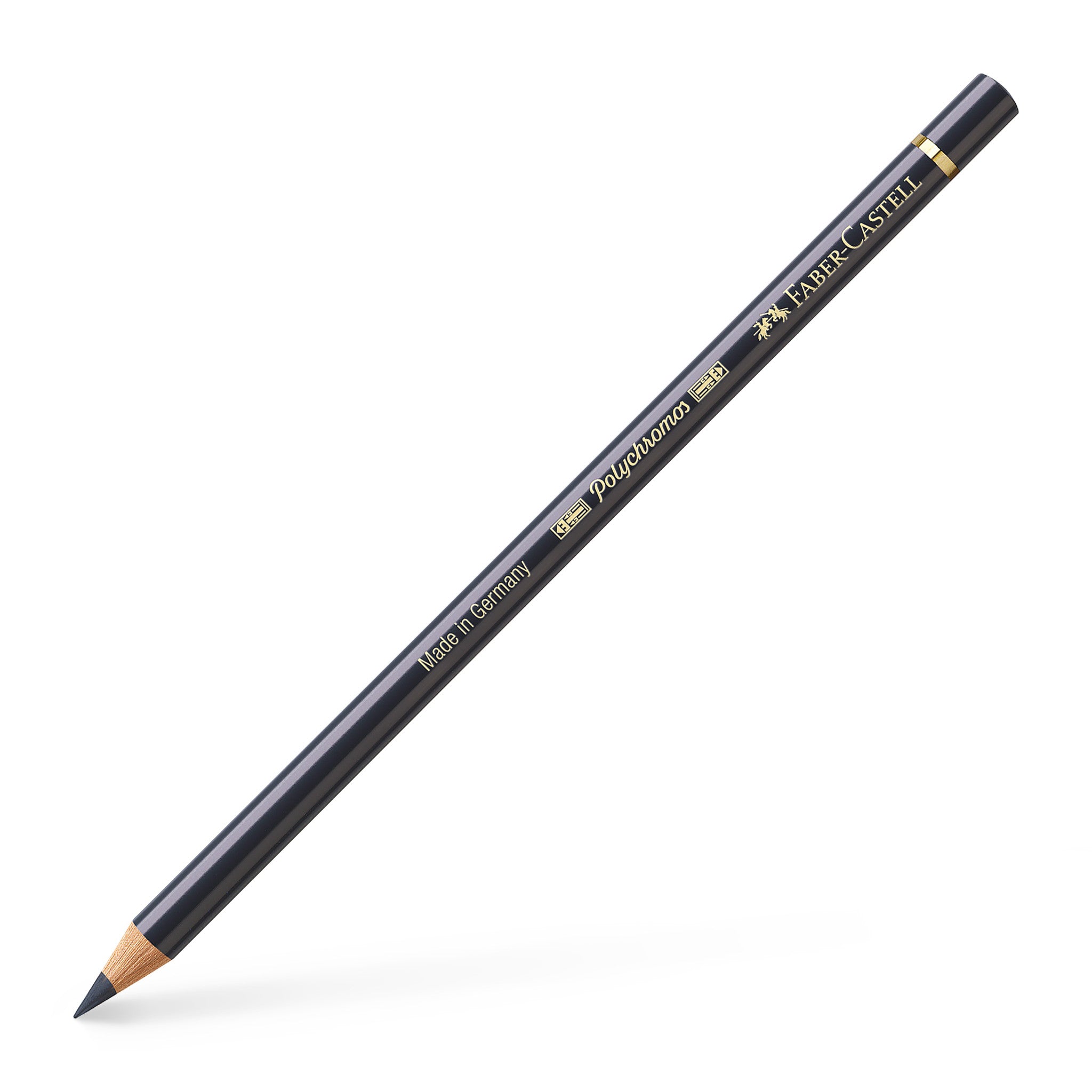 Faber-Castell Polychromos Artists' Color Pencil #181 Payne's Grey - Professional Oil-Based Colored Pencils for Drawing, Sketching & Adult Coloring Books | Premium Art Supplies for Artists & Hobbyists