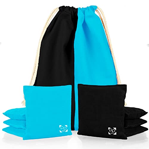 Light Blue & Black