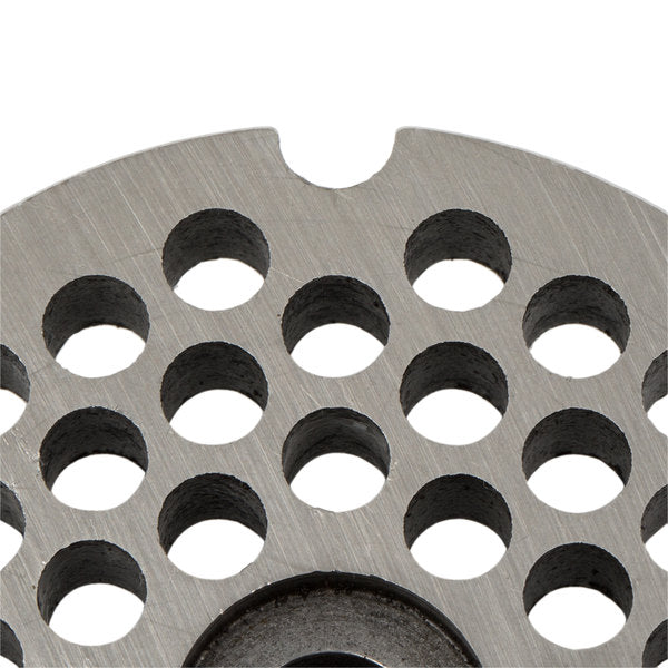 Globe L00439 Stainless Steel Meat Grinder Plate - Heavy Duty for Home Kitchen, Sausage & Burger Making - Perfect for Grinding Beef, Pork & Poultry