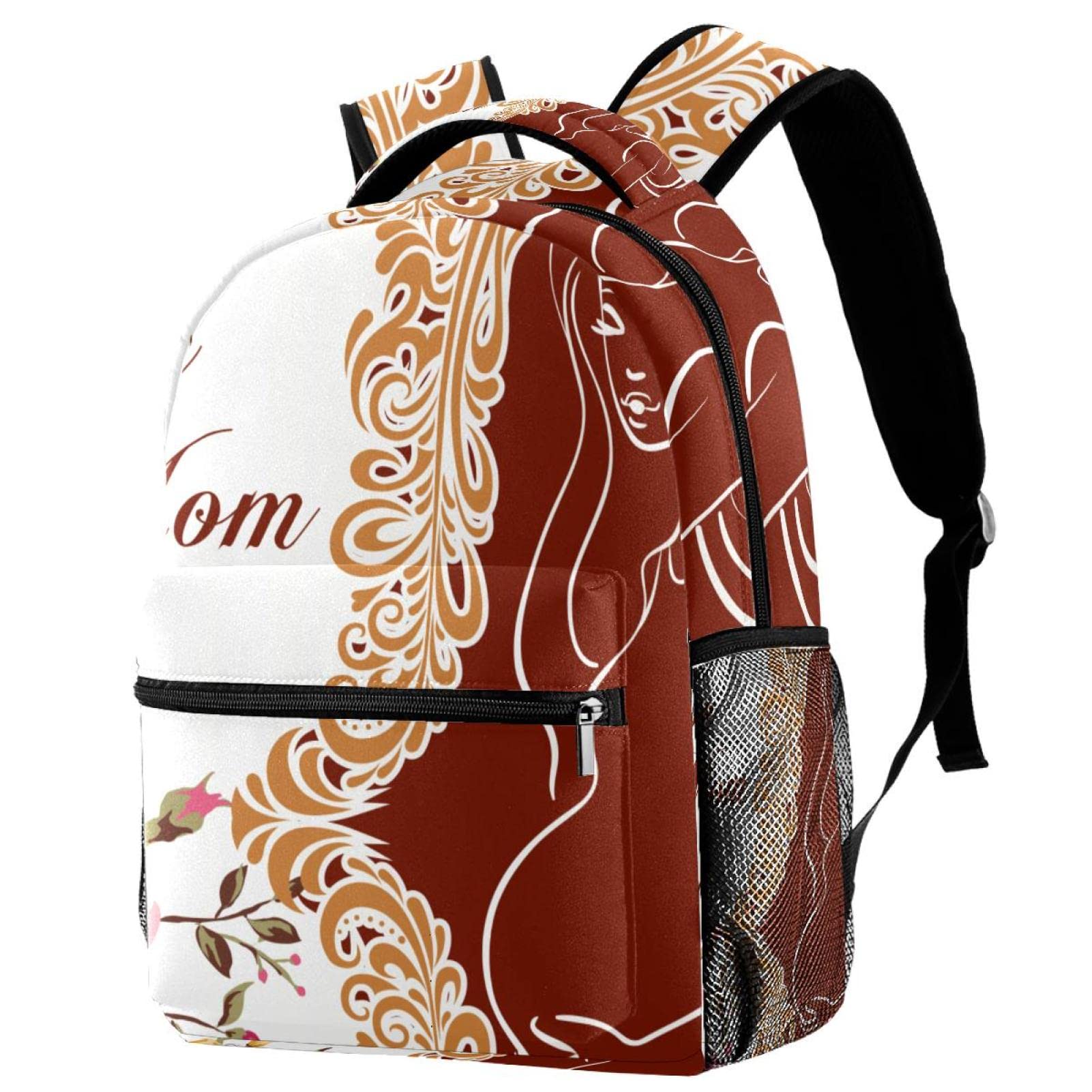 LLNSUPPLY 16 Inch Kids Backpack - Cute Lightweight School Backpack with Adjustable Straps, Large Capacity Bookbag for Boys & Girls - Perfect for School, Travel, and Mother's Day Gifts for Pregnant Moms