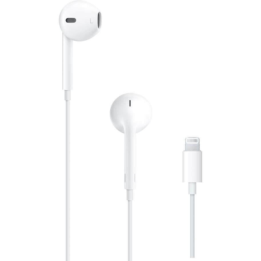 Apple EarPods with Lightning Connector - Wired Earbuds for iPhone, iPad & iPod - Noise-Isolating Design for Music, Calls & Gaming (Perfect for Commuting, Workouts & Travel)