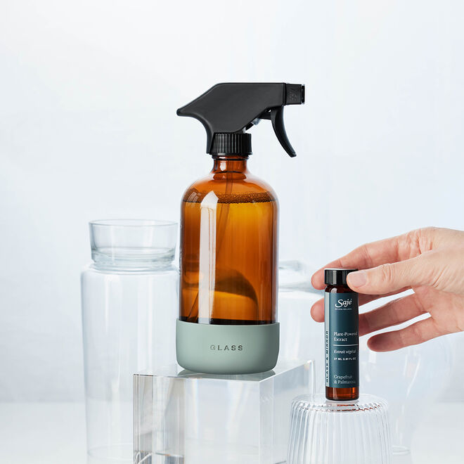 Premium Glass & Mirror Cleaning Refill - Streak-Free, Non-Toxic Formula for Sparkling Clean Windows, Shower Doors & Home Surfaces - Perfect for Household & Office Use