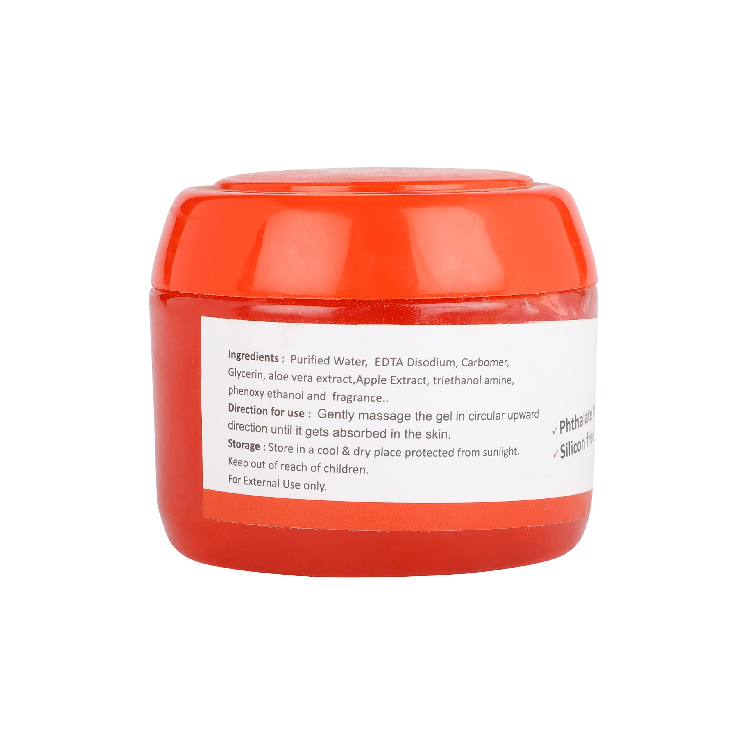 Natural Apple Vinegar Gel for Skin Care - Paraben-Free Beauty Gel to Restore Clear Complexion (400g) | Perfect for Daily Skincare Routine & Acne Treatment