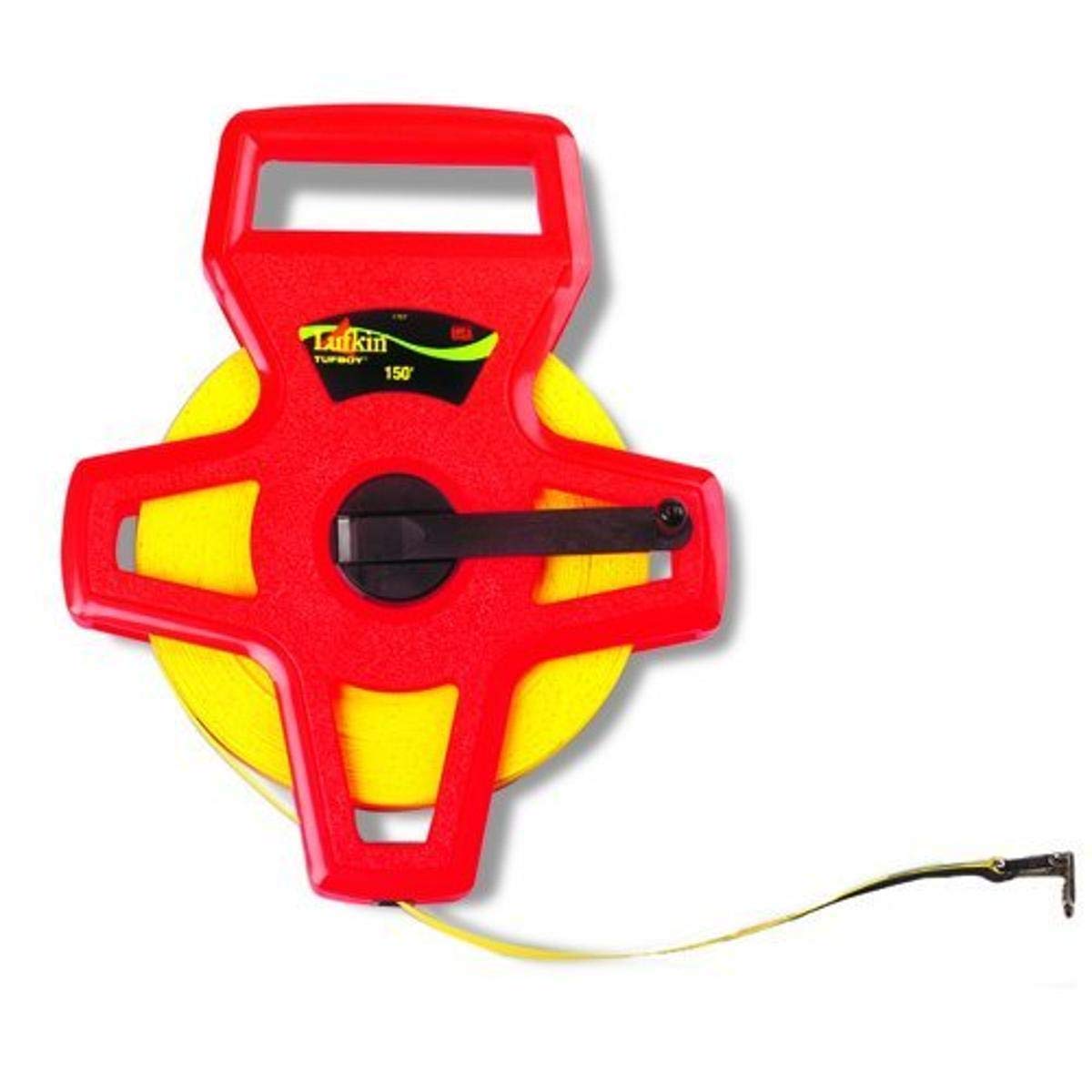 Lufkin Fiberglass Open Reel Tape Measure 150-Foot - Durable Measuring Tool for Construction, Landscaping & DIY Projects