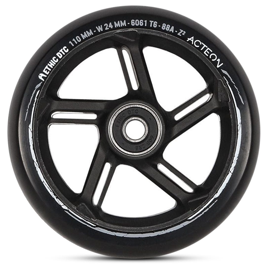 Ethic Acteon 110mm Skateboard Wheels - High Performance Longboard Wheels for Smooth Cruising & Downhill Riding - Perfect for Urban Commuting & Freestyle Skateboarding