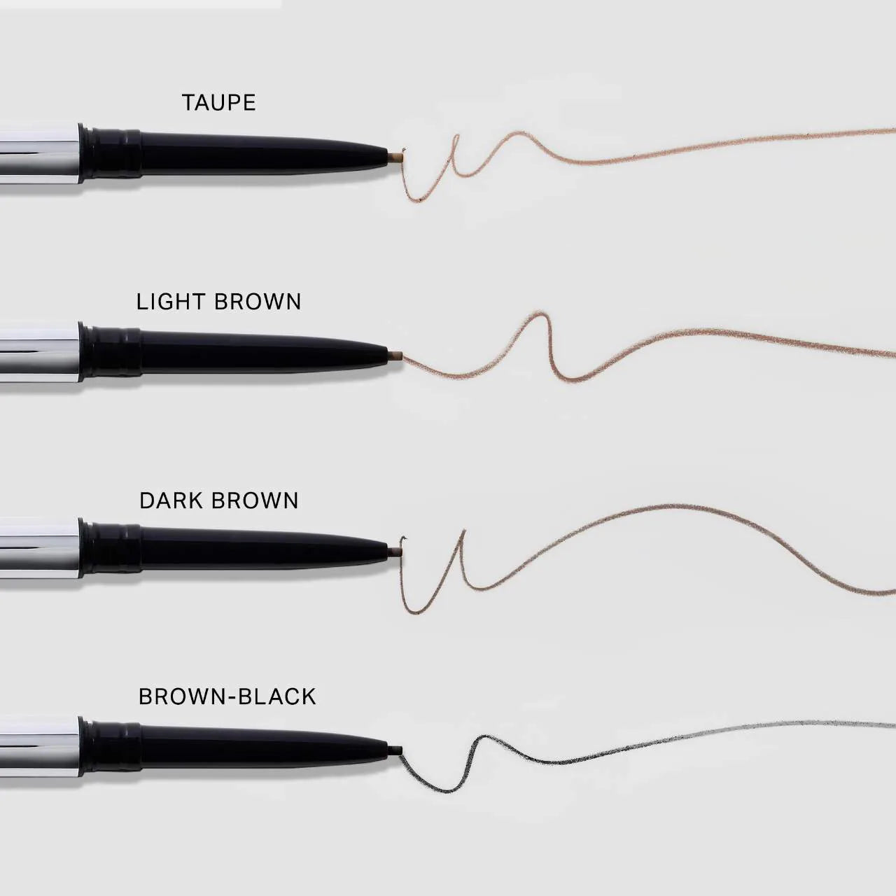 MERIT Brow 1990 Ultra Fine Eyebrow Gel Pencil - 2 Natural Shades for Precise Brows | Waterproof & Long-Lasting | Perfect for Daily Makeup & Professional Looks
