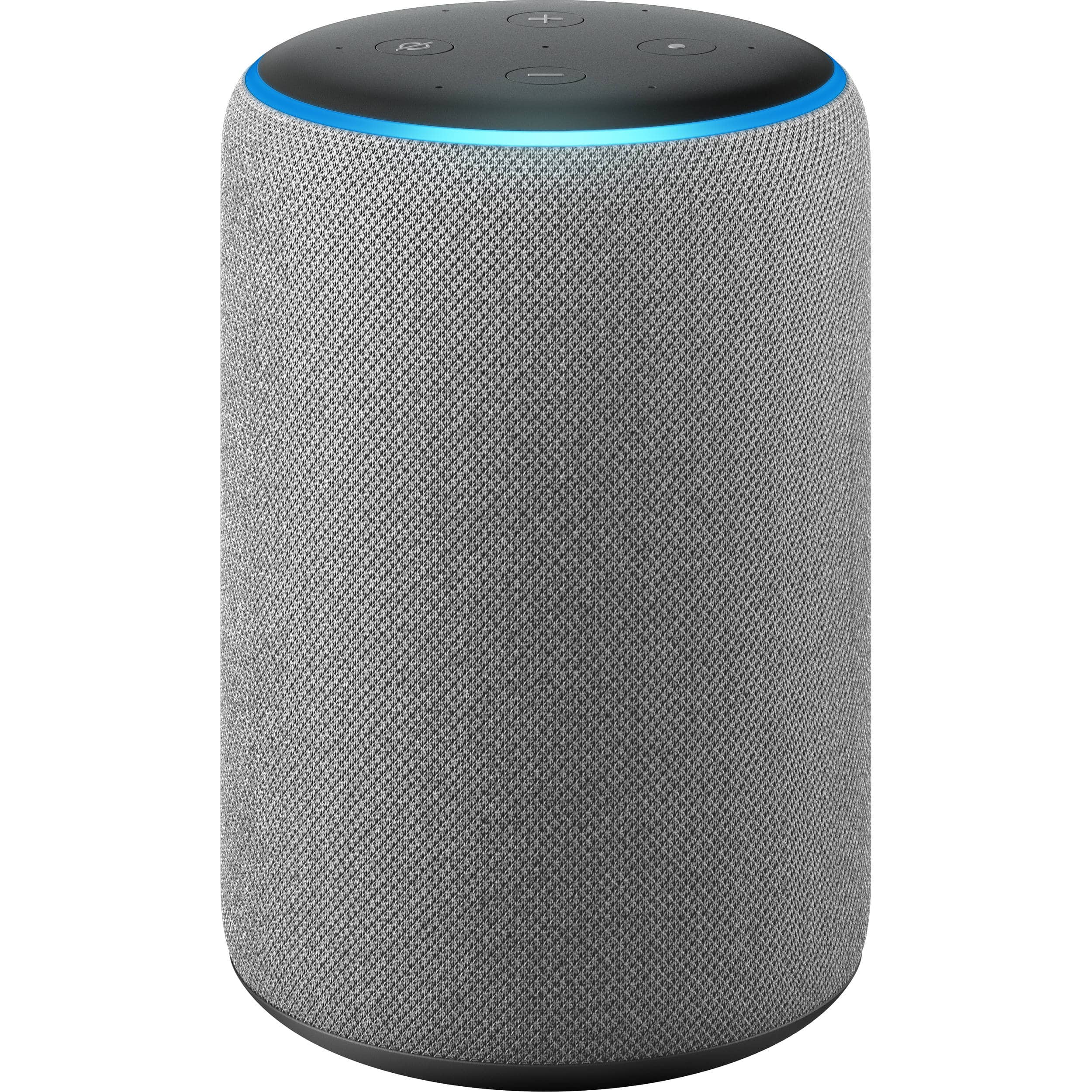 Amazon Echo Plus (2nd Gen) - Smart Speaker with Alexa, Premium Sound, Built-in Hub - Heather Gray - Perfect for Home Automation & Music Streaming