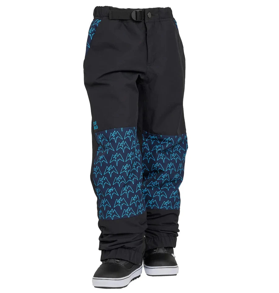 Airblaster Junior's Boss Insulated Snow Pants 2025 - Waterproof Winter Ski Pants for Kids & Teens - Perfect for Snowboarding, Skiing & Cold Weather Activities