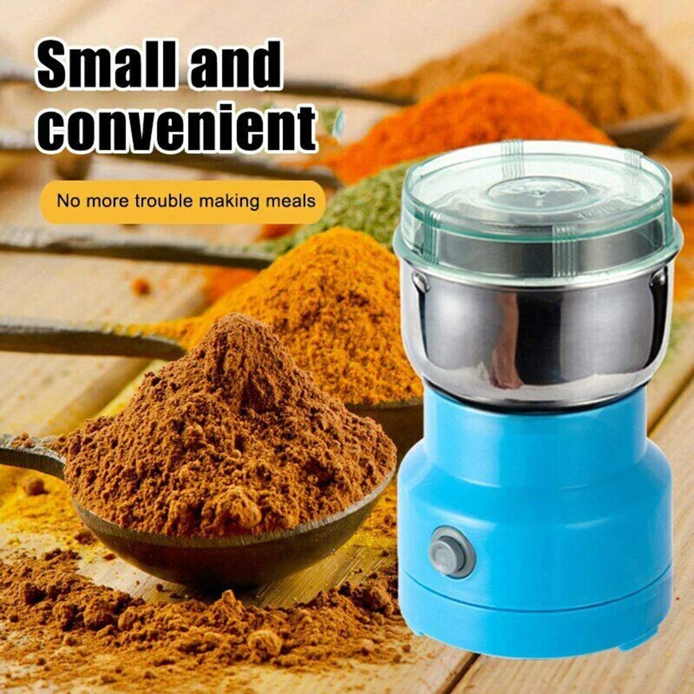 150W Multifunctional Electric Grain Grinder - Stainless Steel Ultra-Fine Powder Machine for Spices, Herbs, Chinese Medicine & Food - Perfect for Home Kitchens & Commercial Use