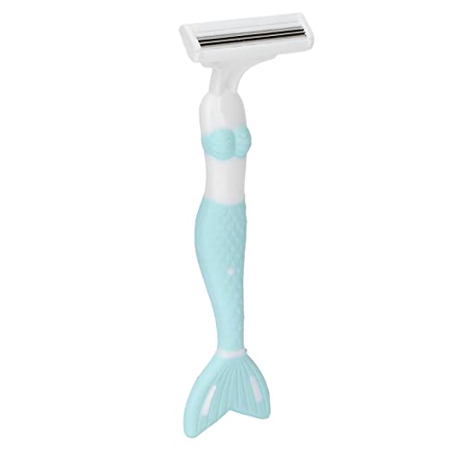 Women's Safety Razor - Stainless Steel Fish Tail Blade for Bikini, Underarm & Leg Hair Removal | Gentle Skin Protection | Perfect for Travel, Gym & Beach Prep