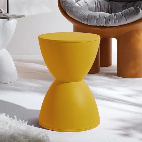 Modern Minimalist Stool - Sleek Designer Bar Stool for Kitchen, Dining Room & Home Decor - Aesthetic & Functional Seating for Small Spaces