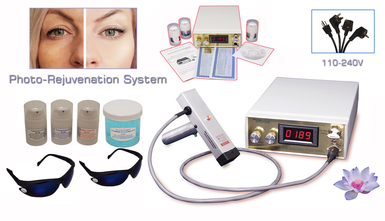 Photorejuvenation Machine for Home & Salon Use - Anti-Aging Skin Care Treatment Device for Wrinkle Reduction & Facial Rejuvenation - Perfect for At-Home Spa Treatments & Professional Skincare Clinics