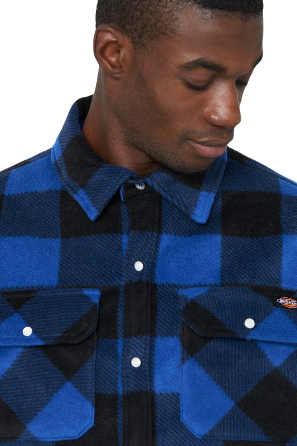 Dickies Portland Shirt for Men - Durable Work Shirt with Button Down Collar & Chest Pocket - Perfect for Construction, Landscaping & Outdoor Workwear