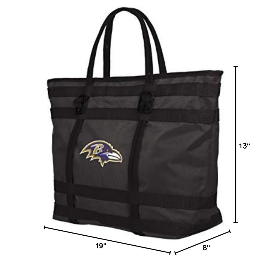 FOCO Molly Tote Bag for Women - Large Canvas Shoulder Bag with Zipper Closure - Perfect for Work, Travel, and Everyday Use
